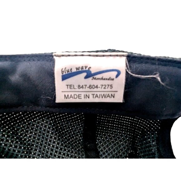 Florida Marlins Baseball Cap With Adjustable Snapback Black & Gray Checkered Pat - Picture 5 of 7